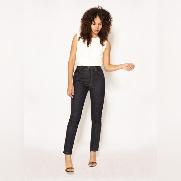 Imogene + Willie Elizabeth Slim Jeans in Indigo Size 27 Long - Picture 15 of 15